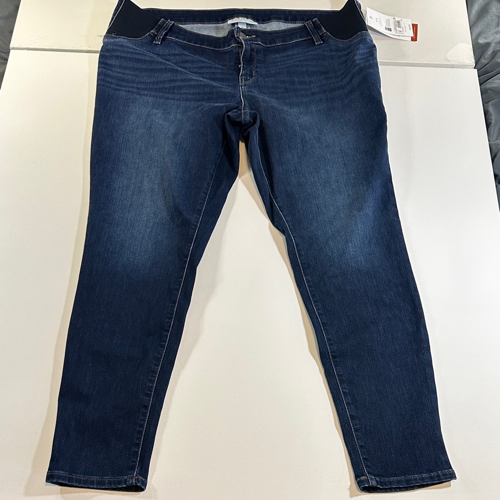 Isabel Maternity Classic Skinny Pregnancy Jeans Size 16 NWT